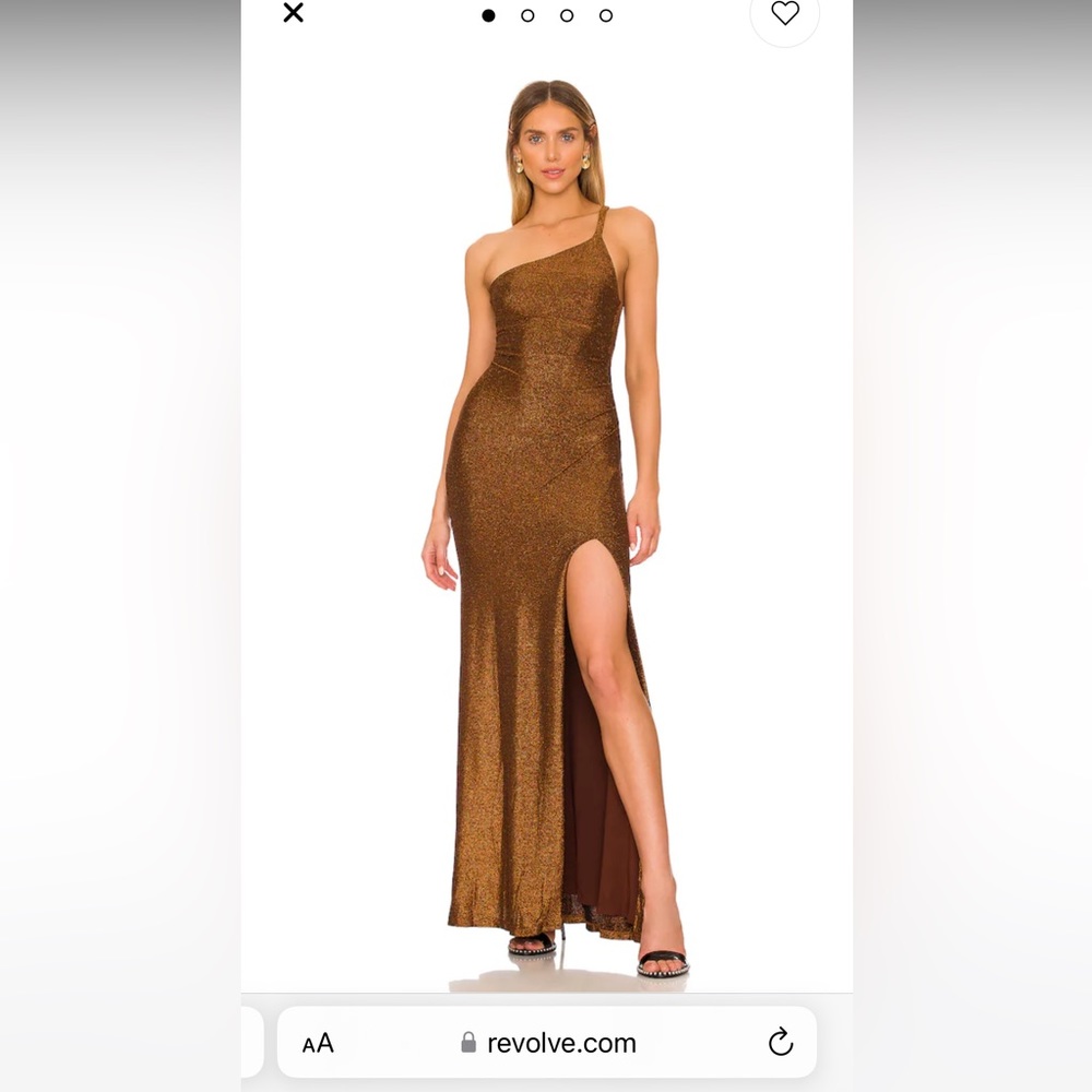 Auburn Gown in Copper MISHA